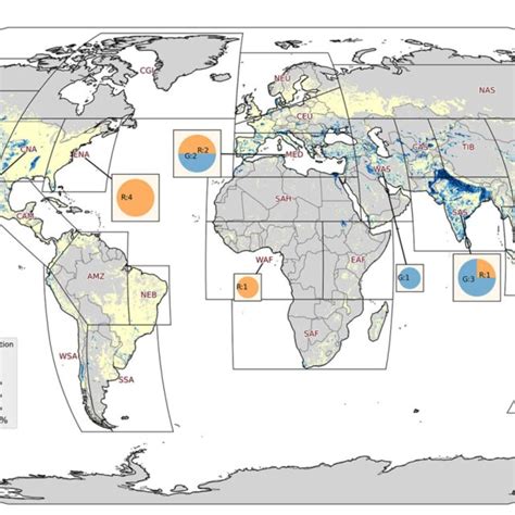 Figure Map Of The Area Equipped For Irrigation By Siebert Et Al