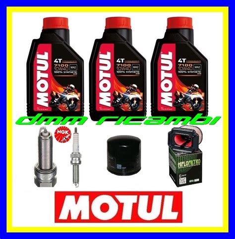 Kit Tagliando YAMAHA TENERE 700 2024 Filtro Olio Aria Candele MOTUL