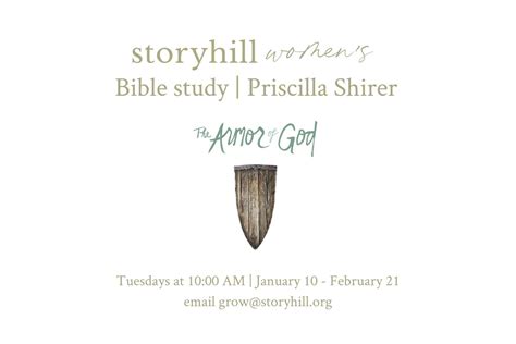 Women | The Armor of God: Priscilla Shirer (Week 2) — Storyhill Church