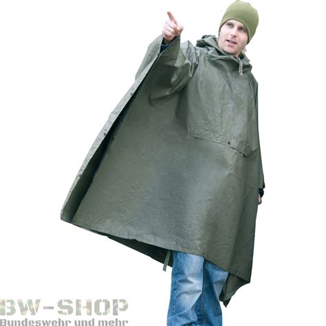 Original Bundeswehr Poncho Oliv BW Shop