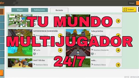 Como Jugar Tú Mapa Multijugador 24 7 GRATIS Con Amigos Tutorial