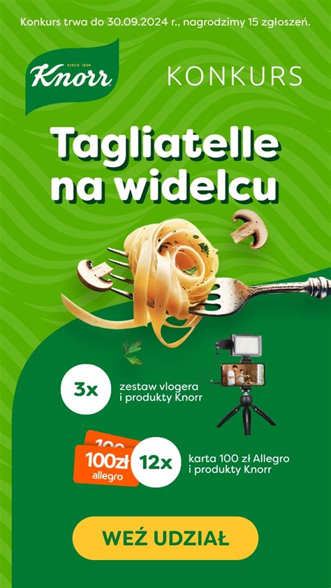 Konkurs Tagliatelle Na Widelcu E Konkursy Info