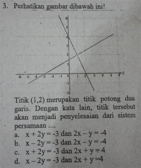 Solved 3 Perhatikan Gambar Dibawah Ini Titik 1 2 Merupakan Titik