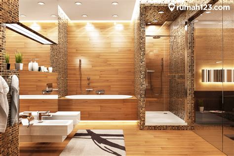 Desain Kamar Mandi Modern INSPIRASI DESAIN KAMAR MANDI MODERN