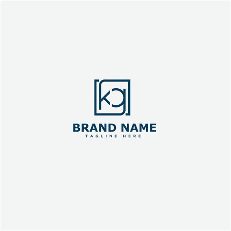 KG Logo Design Template Vector Graphic Branding Element. 11114615 ...