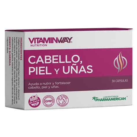 Descubrir Imagen Vitaminas Para El Pelo Piel Y U As En Farmacias