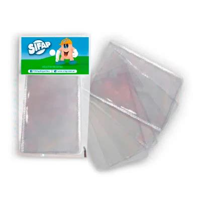 BOLSILLO PVC 75X105 MM SIFAP X UNID COMERCIAL SUMA