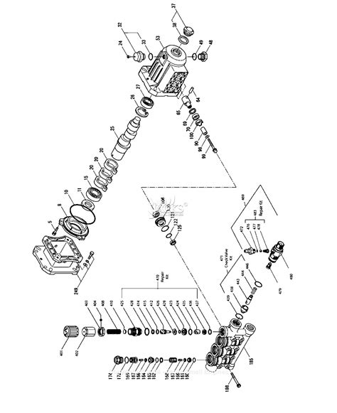 Northstar 1571243a Parts Diagram For Pump Exploded View Cat 4spx