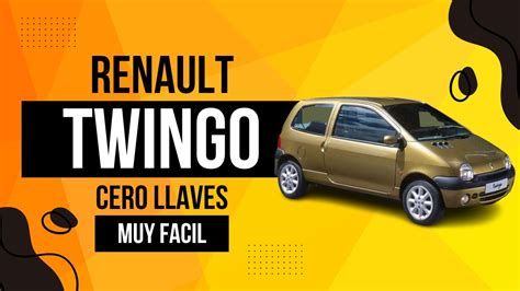 Como Hacer Llave Renault Twingo Desde Cero Inmovilizador Activo Youtube