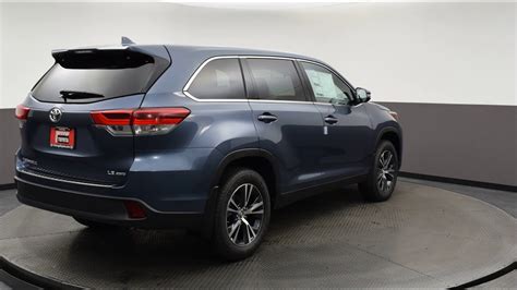 Shoreline Blue Pearl Toyota Highlander Sport Utility N Youtube