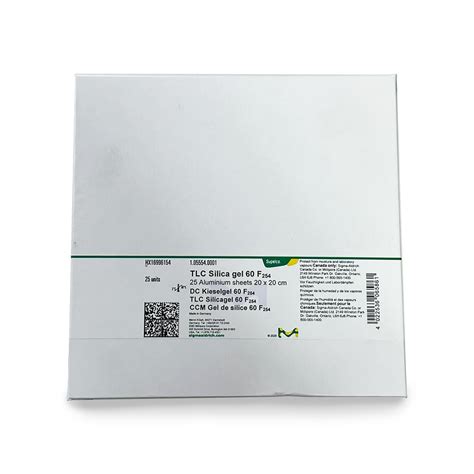 Tlc Aluminium Sheet S 60f254 105554 Merck Unionsci