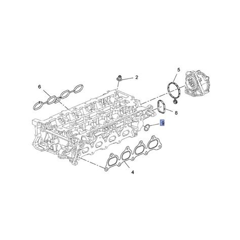 Uszczelka węża wodnego 55570238 Astra J K Cascada Insignia A B