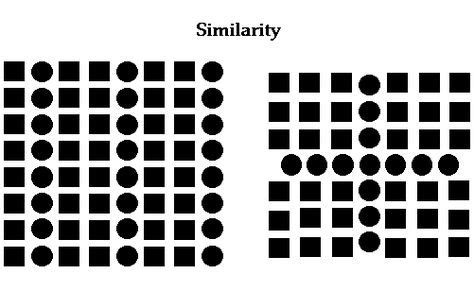 8 Best Gestalt Principles- Similarity images | similarity, principles ...