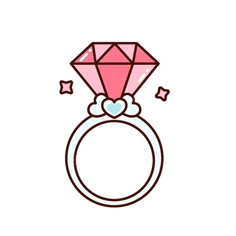 Pink Diamond Ring Clipart