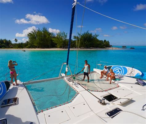 Croisi Re Catamaran Polyn Sie Bora Bora La Perle Du Pacifique Au