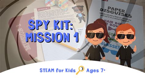 Spy Kit for Kids: Mission 1 - Making a Cover – LCCraft