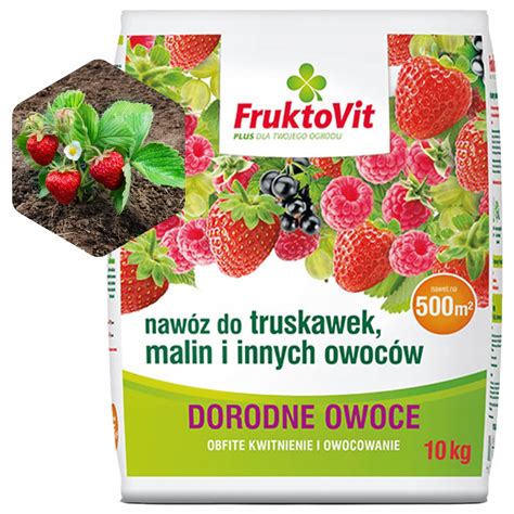 Fruktovit Plus Naw Z Do Truskawek Malin Je Yn Kg Obfite Owocowanie