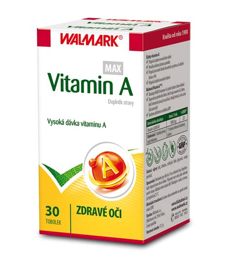 Walmark Vitamín A Max 30 tob Zbozi cz