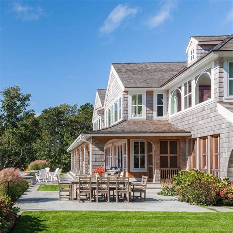 Seaside Home With Dutch Colonial Revival Architecture