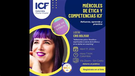 Ética y Competencias ICF Por Cris Bolívar MCC YouTube