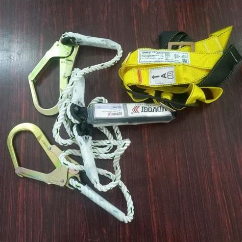 Yellow And White Polyester Udyogi Full Body Safety Belt At Rs In