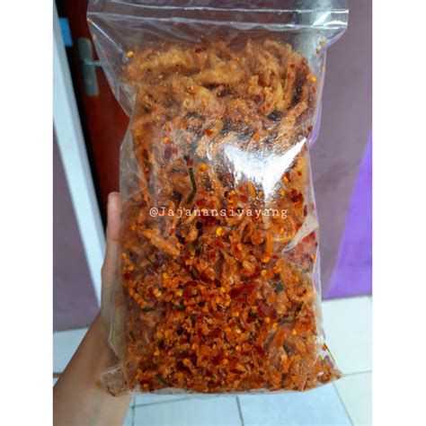 Jual Keripik Jamur Crispy Gr Kriuk Cikruh Original Pedas Gurih