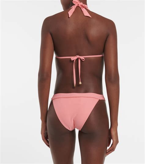 Rosa Polyantha Bikini Bottoms In Pink Heidi Klein Mytheresa