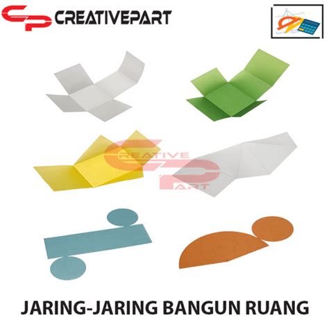 detail gambar jaring jaring bangun ruang koleksi nomer