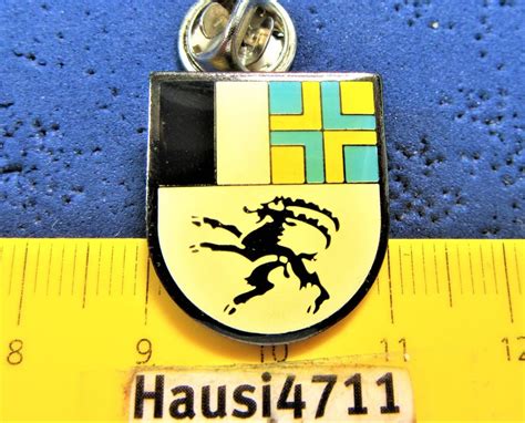 PIN GRAUBÜNDEN KANTONS WAPPEN METAL Kaufen auf Ricardo