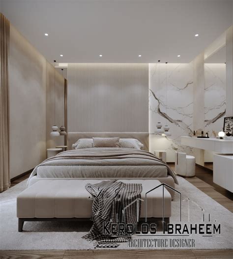 Modern Master Bedroom With Sitting Area :: Behance