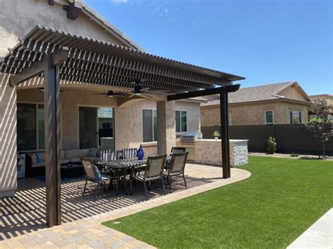 Alumawood Pergola Installation for Lasting Shade and Beauty - The Yard ...