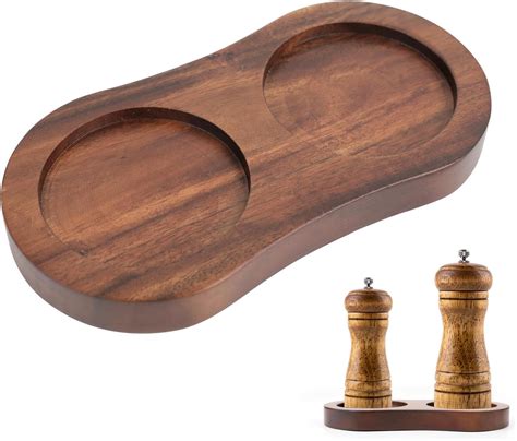 Amazon Salt And Pepper Tray 1Pack Wooden Salt And Pepper Grinder