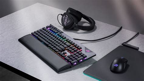 The ROG Strix Flare II And Flare II Animate Mechanical Keyboards Bleed