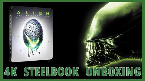 Alien 4k Uhd Blu Ray Zavvi Exclusive Steelbook Unboxing Youtube