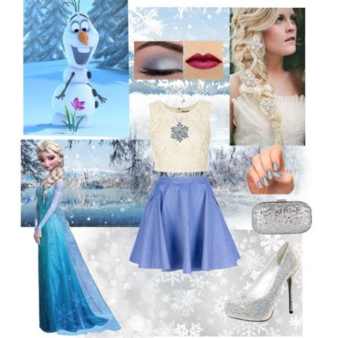 Elsa From Frozen Inspired Outfit Disney Thème Disney Elie