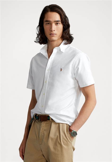 Polo Ralph Lauren Slim Fit Oxford Shirt Košeľa White Biela Zalando Sk