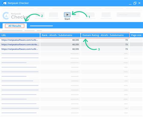 Study Your Domain Rating With Netpeaks Ahrefs DR Checker Netpeak