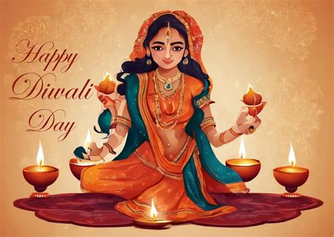 Premium Ai Image Happy Diwali Maa Lakshmi Pooja Hd