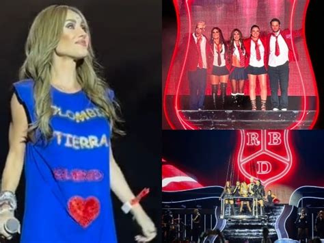 Y soy Rebelde El concierto en Medellín que ni la lluvia frenó RBD