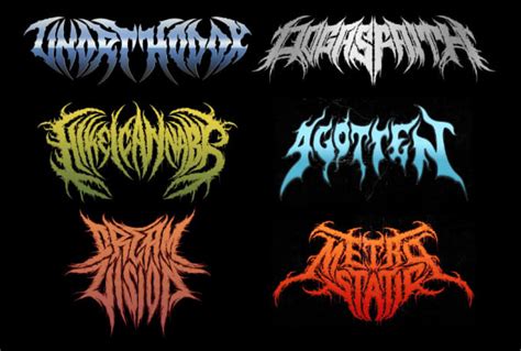 Help You Create A Logo For Your Heavy Thrash Metal And Rock Band By Haven Collier Fiverr