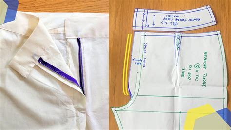 How To Make Trouser Waistband Front Zipper Fly Patterns Kim Dave