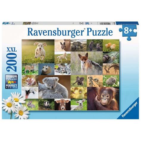 Ravensburger Puzzle Pi Ces Mosaique De B B S Animaux