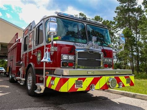 Pasco Firefighters Celebrate Arrival Of New Engine With Push In New