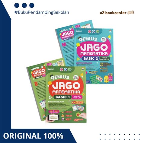 Jual ABC READY Genius Jago Matematika Basic 1 Ziyadbooks Kelas 1 2