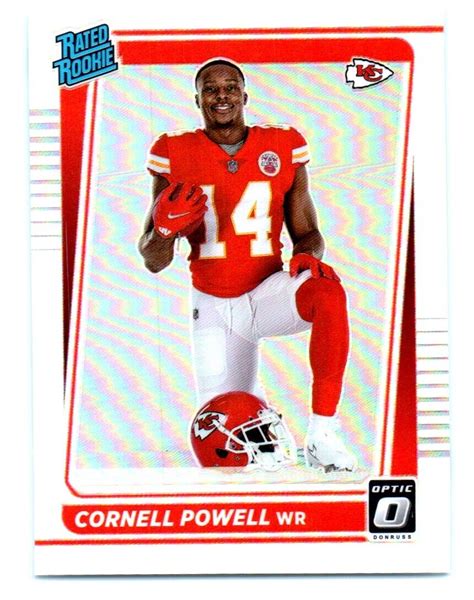 2021 Panini Donruss Optic Holo Rated Rookie Cornell Powell Rookie