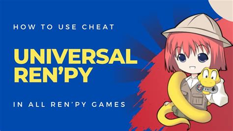 Universal Renpy Mod Cheats In All Renpy Games Youtube