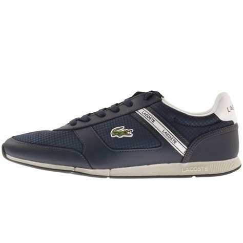 Lacoste Menerva Trainers Navy ModeSens