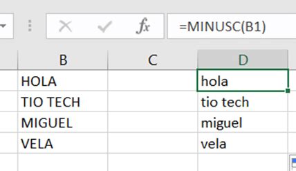 Como convertir un texto a Mayúscula y Minúscula en Excel con Macros