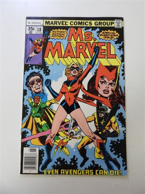 Ms Marvel 18 1978 1st Full Appearance Of Mystique VF Condition