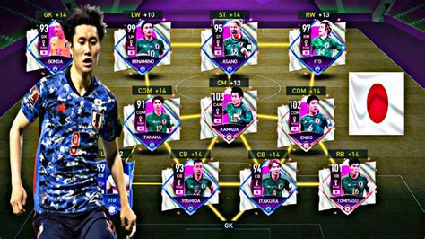 I Build First Ever Best Possible JAPAN Squad FIFA MOBILE 22 YouTube